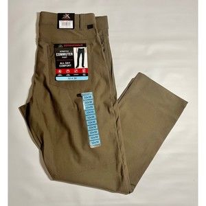 NWT ZeroXposur Stretch Commuter Pant, Durable & All-Day Comfort, Olive, 32W, 40W